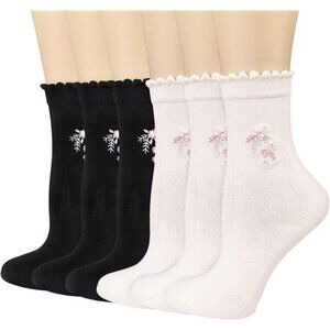 Women's Socks, Casual Ankle Breathable Cool Knit Cotton Cute Crew